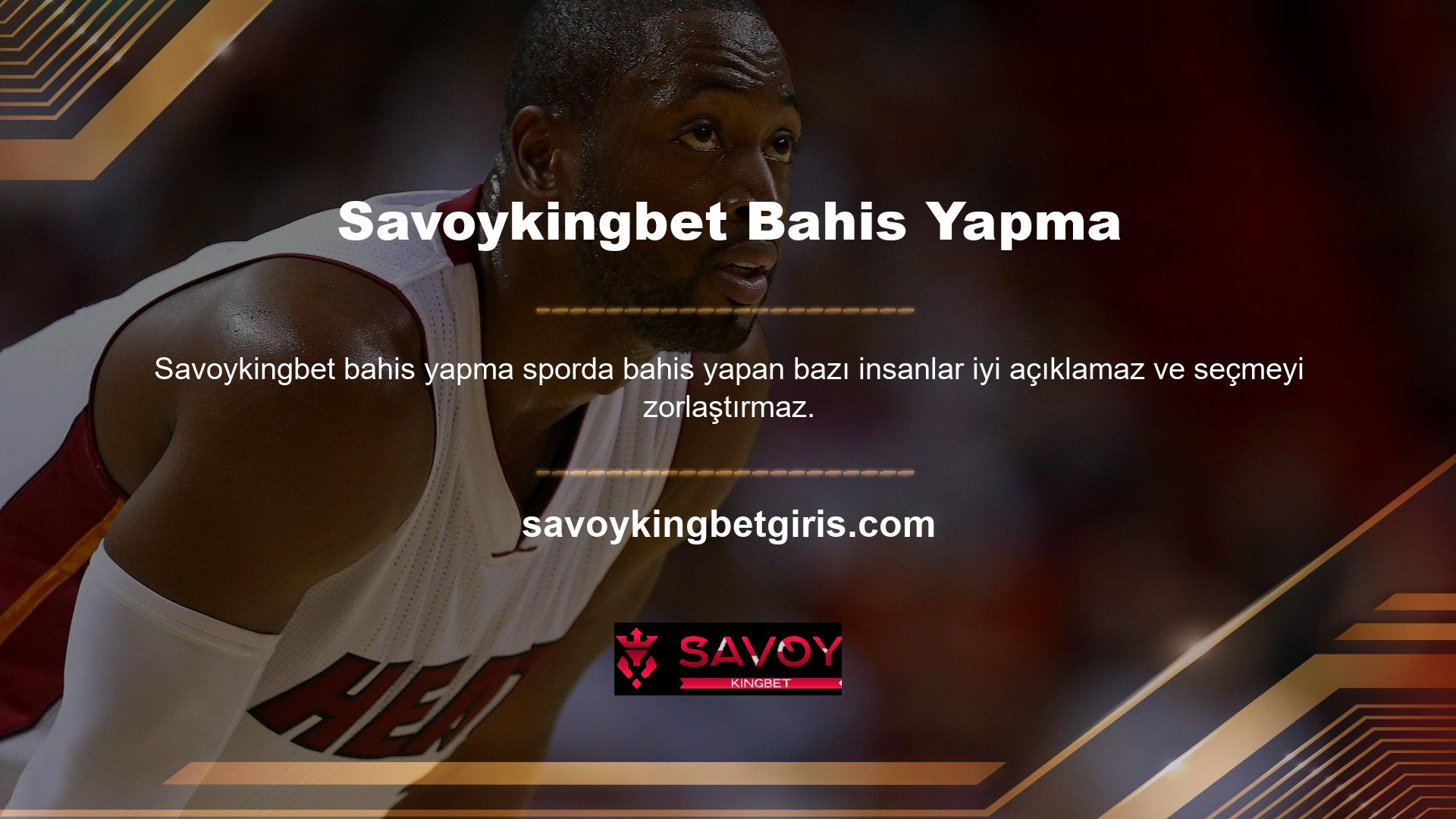 Bahse girebileceğiniz birçok web sitesi var: "Savoykingbet güvenilir bir site mi?" Bir soru ortaya çıkıyor